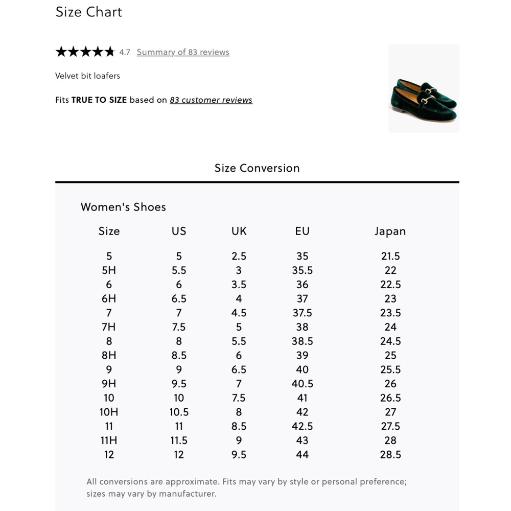 J. Crew Velvet Bit Loafers (Women's US 8 / UK 5.5 / EU 38.5) - Picture 6 of 6